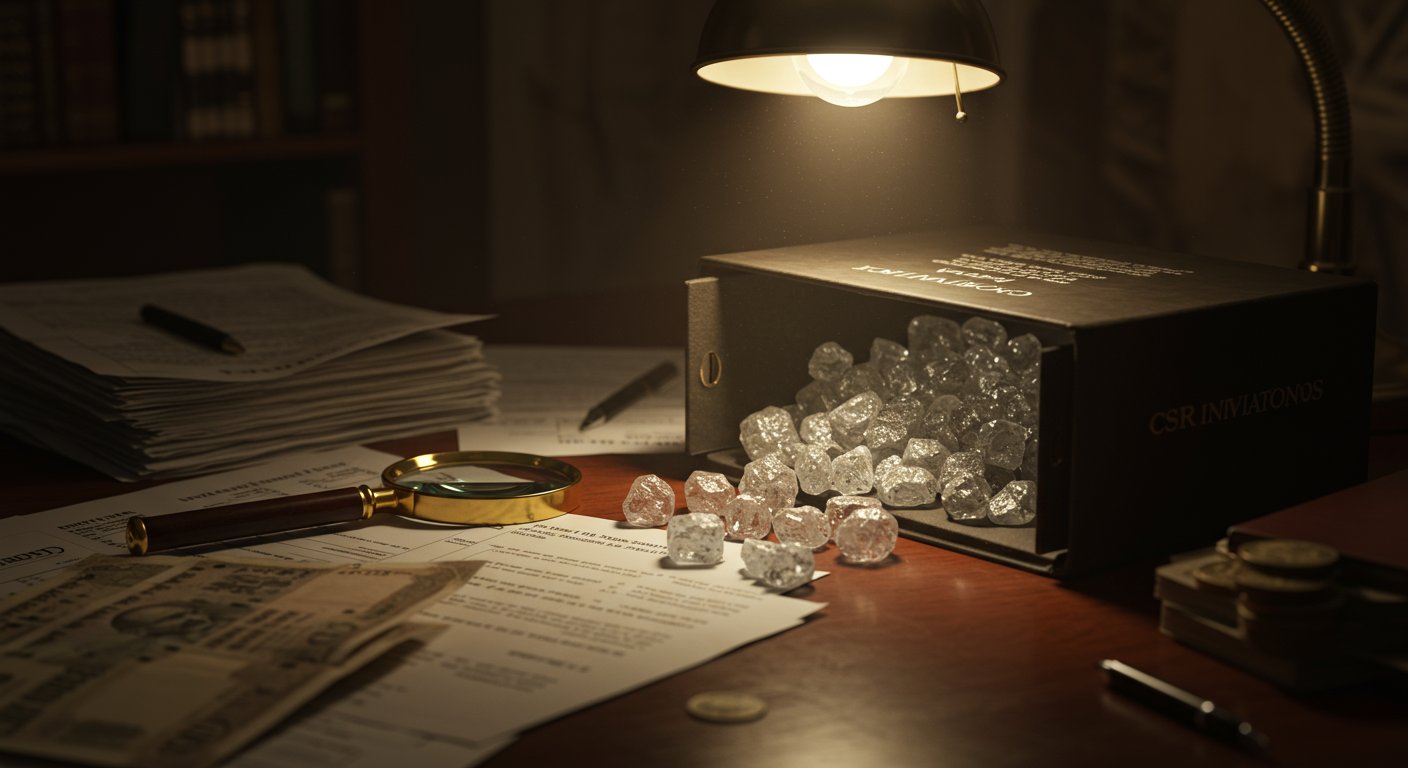 Diamond Smuggling Racket Through CSR Funds: Startling Revelation in Income Tax Department Probe