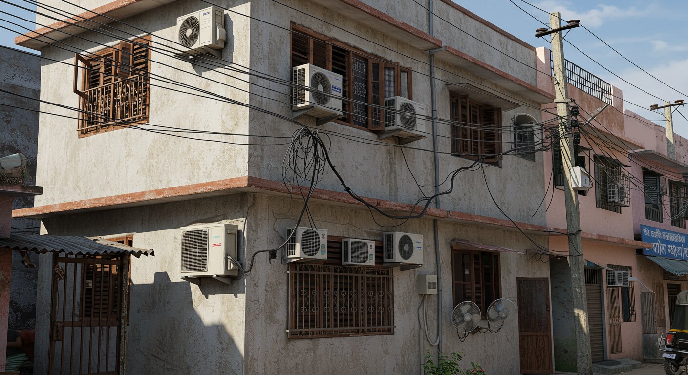 Shocking Electricity Theft Case: Mohd. Yusuf Was Running 5 ACs, 10 Fans Using Someone Else's Cable; Case Registered