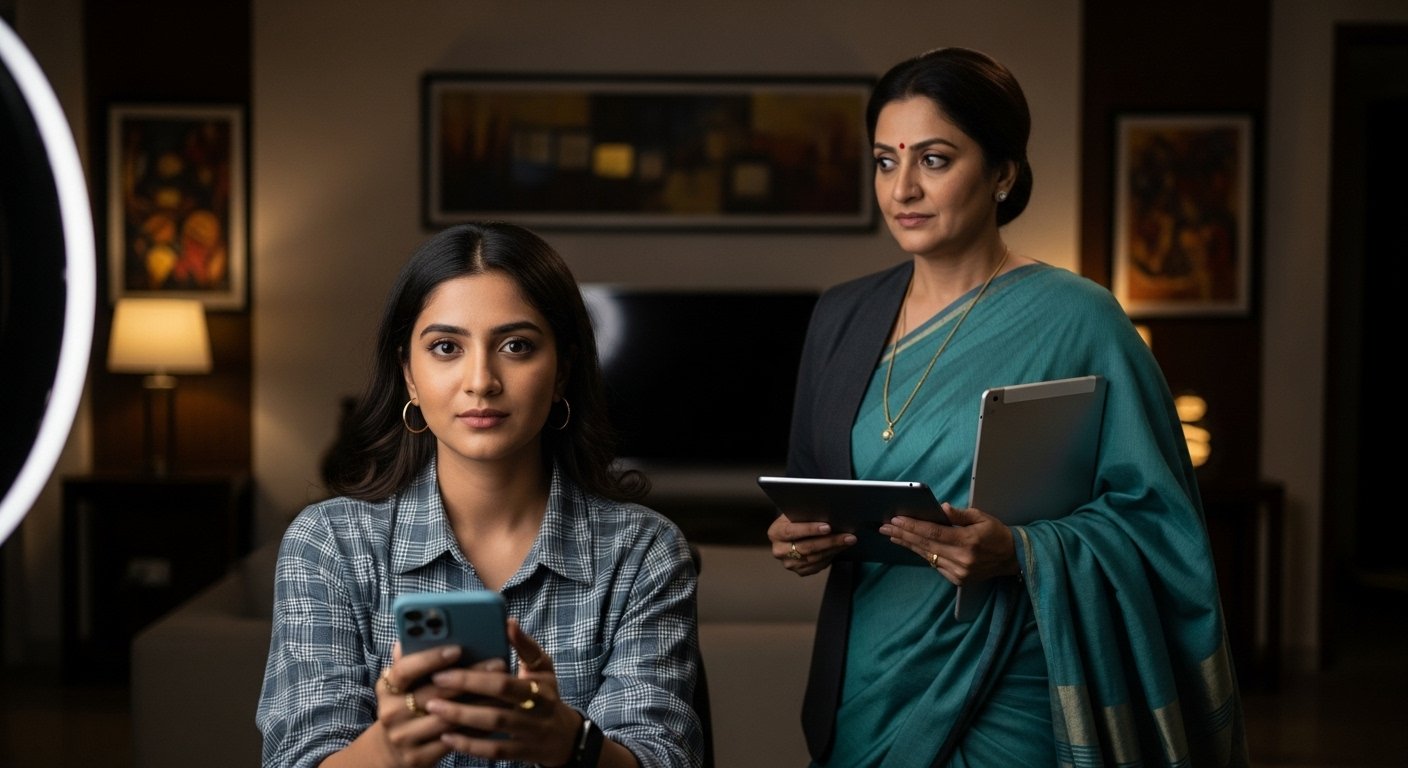 बेटी के आपत्तिजनक वीडियो बनाने के काम से खुश हुई वकील माँ: समाज में छिड़ी बहस