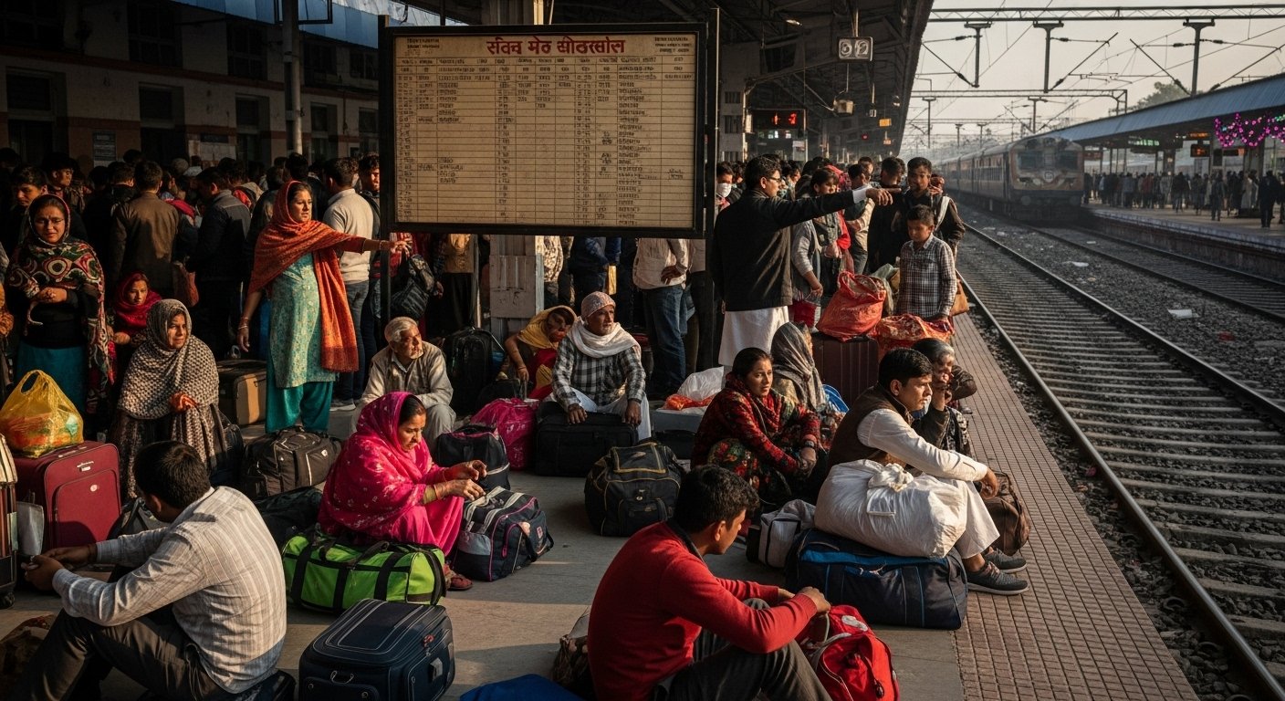 Major Setback Before Festival! Bareilly Faces Seven-Day Mega Block; 28 Trains Cancelled, 26 Rerouted.