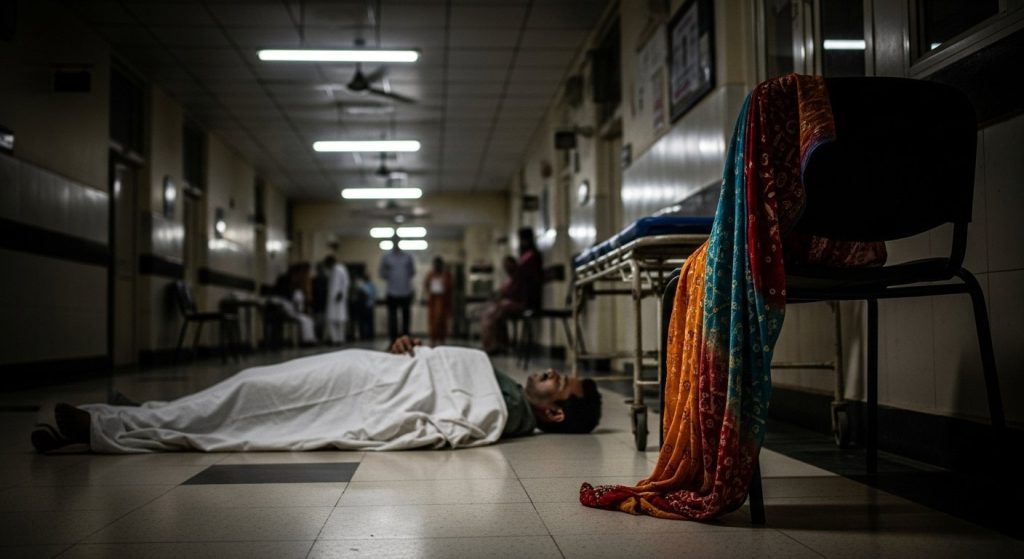 Heart-wrenching incident at Deen Dayal Hospital: Man visiting sister-in-law hangs himself with a dupatta there.