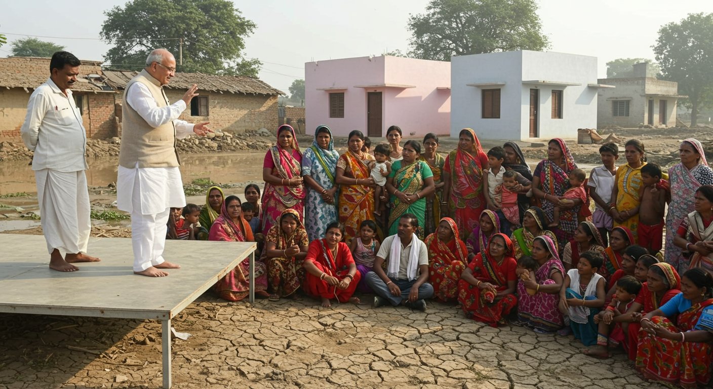 UP Flood Victims to Get Shelter: Deputy CM's Big Announcement, 6 Lakh People Homeless Due to Natural Disaster to Receive Permanent Houses