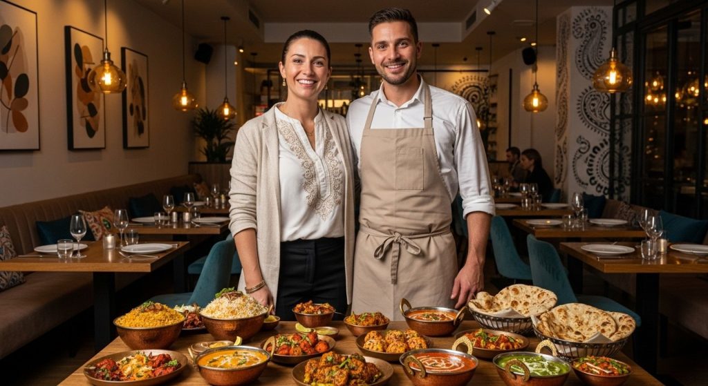 Foreign Couple Embraces India: Opens Desi Food Restaurant In Their Homeland, Taste Wins Hearts
