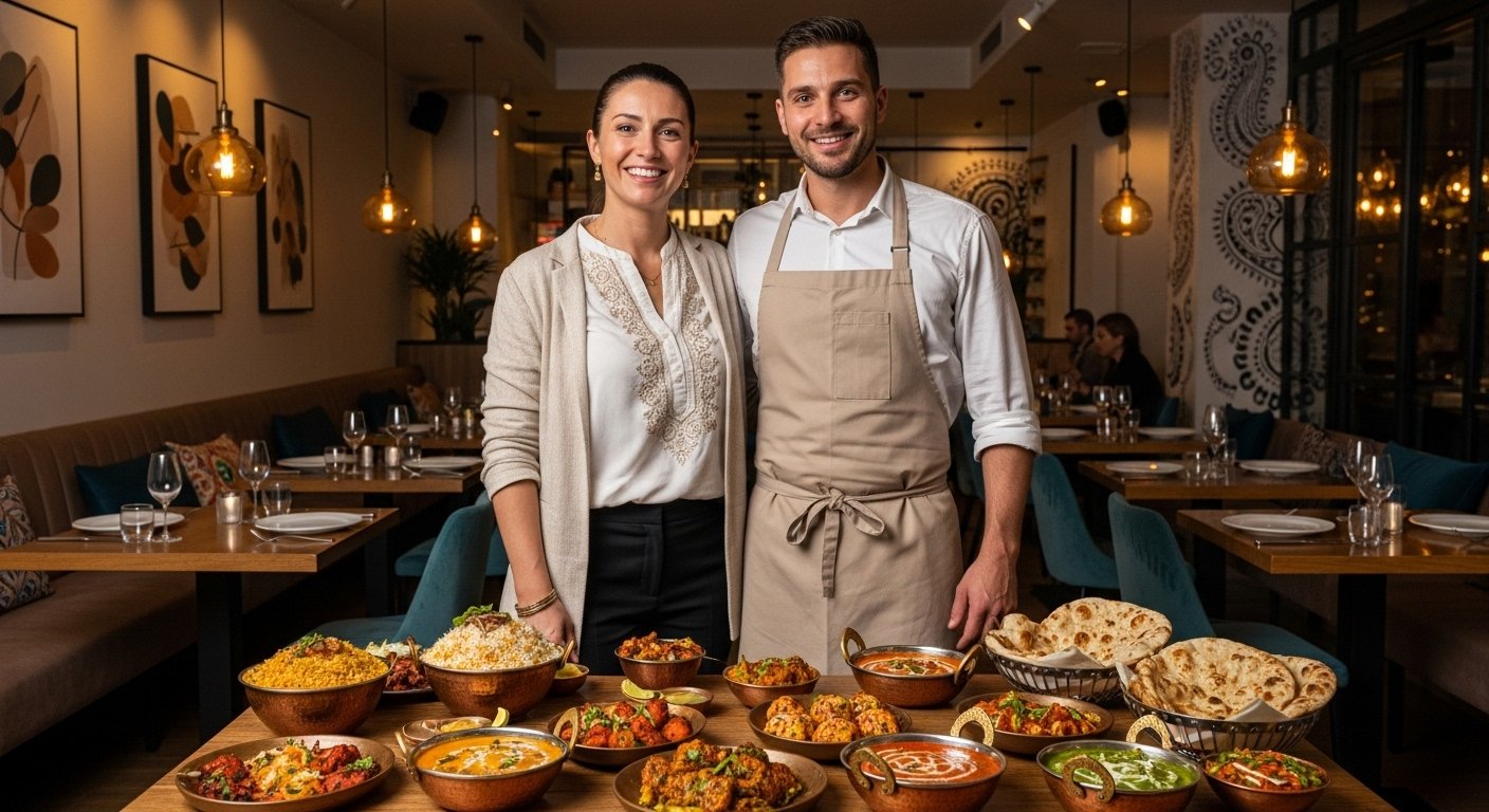 Foreign Couple Embraces India: Opens Desi Food Restaurant In Their Homeland, Taste Wins Hearts