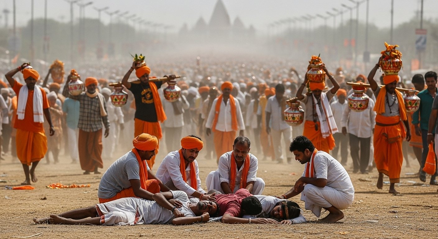 Chaos at Kuberweshwar Dham: Two More Devotees Die During Pandit Pradeep Mishra's Kanwar Yatra, Death Toll Reaches Four
