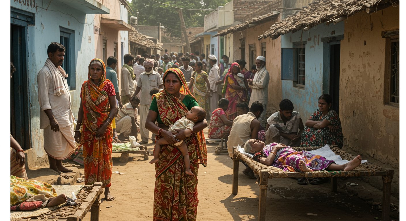 Diarrhea Outbreak in Aligarh's Atrauli: Boy and Woman Dead, Over 100 Fall Ill, Panic Prevails