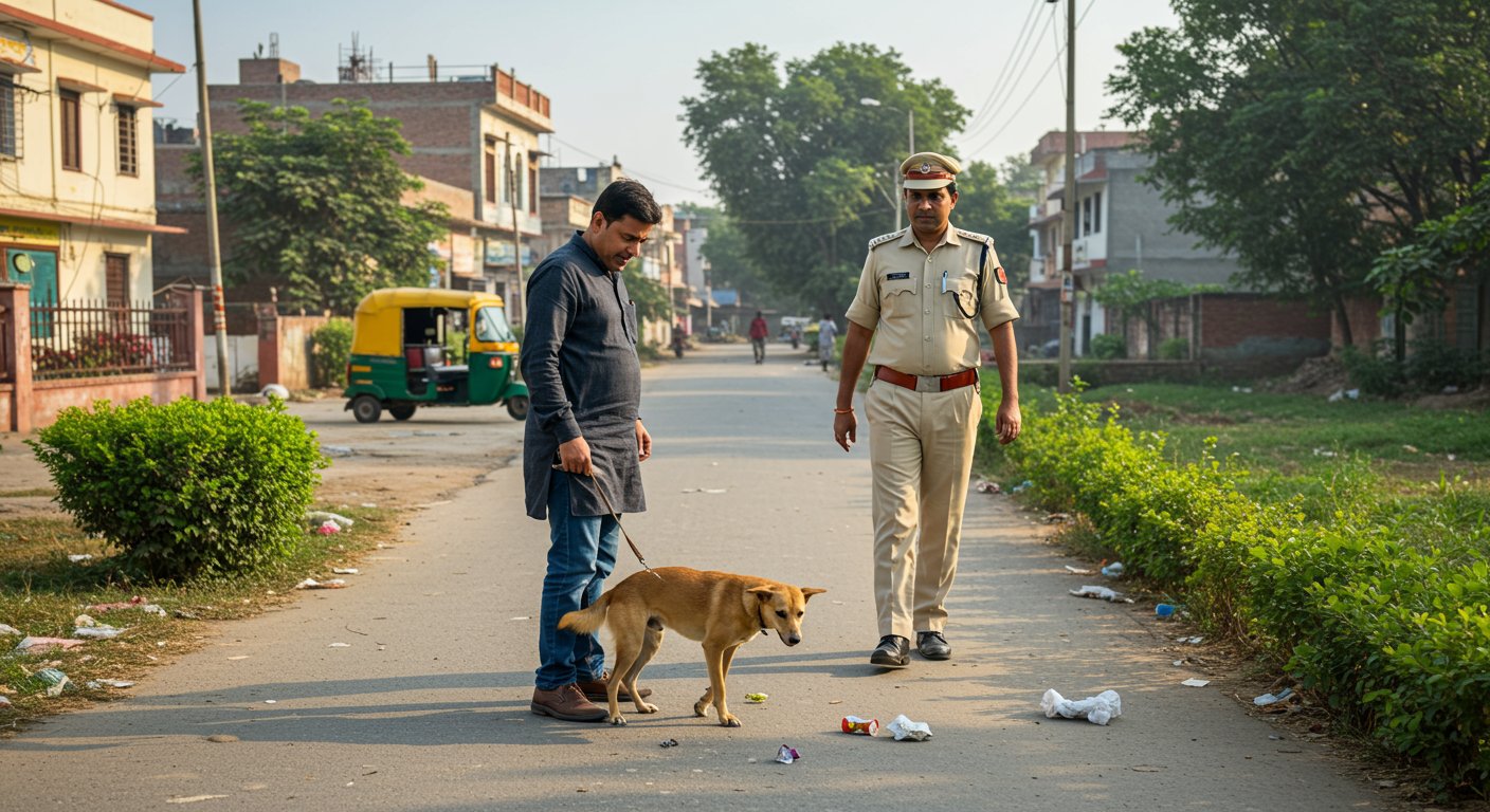 UP's New Cleanliness Rule: Rs 5000 Fine for Pet Littering, Action for Throwing Garbage Too