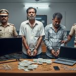 Uproar in UP! SP District Panchayat Member and his aide arrested with stolen goods