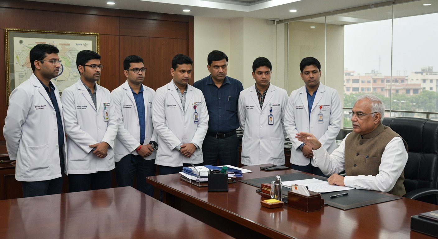 Strict Action in UP: 10 Doctors Face the Axe for Indiscipline and Absenteeism; Brajesh Pathak Orders Dismissal