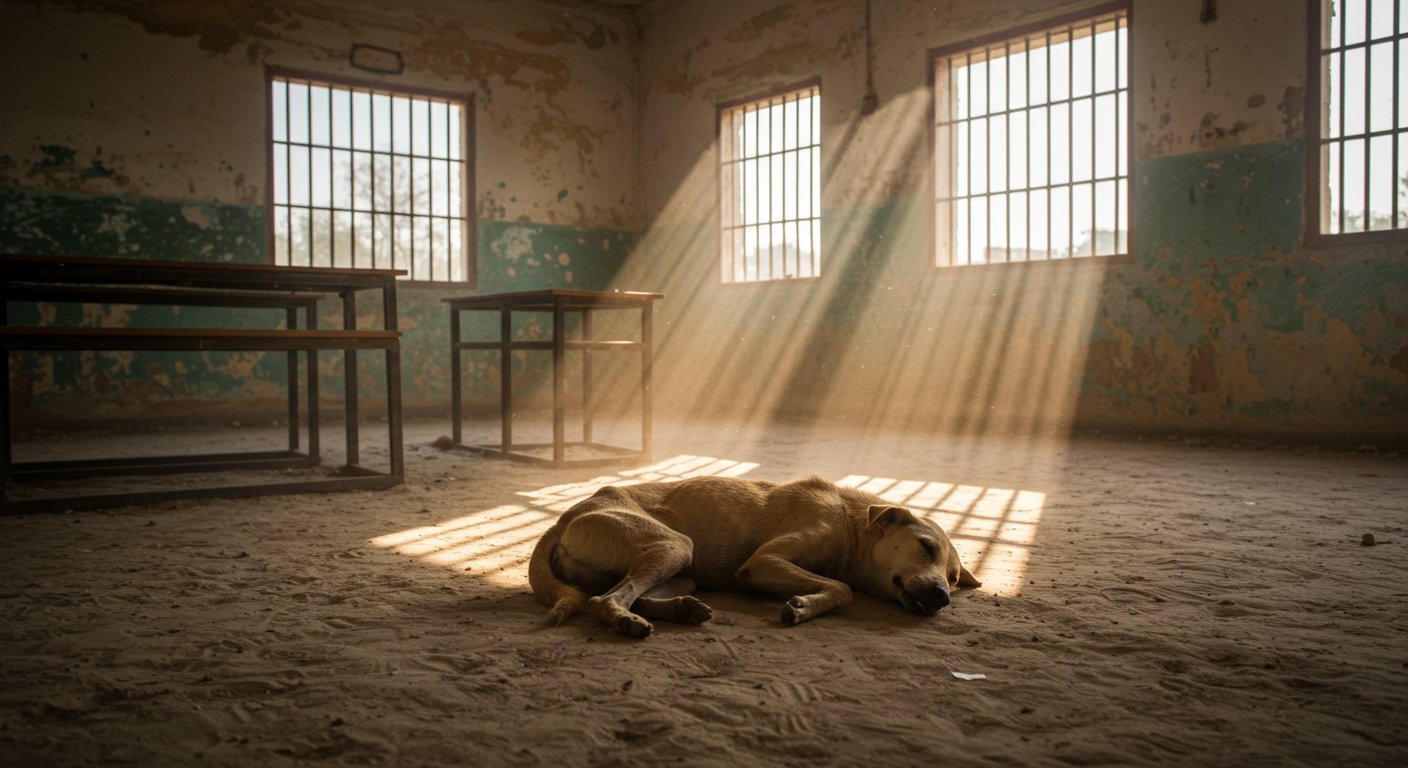 UP: Dog Trapped in School for Three Days After Independence Day Dies of Hunger and Thirst; Principal Faces Action