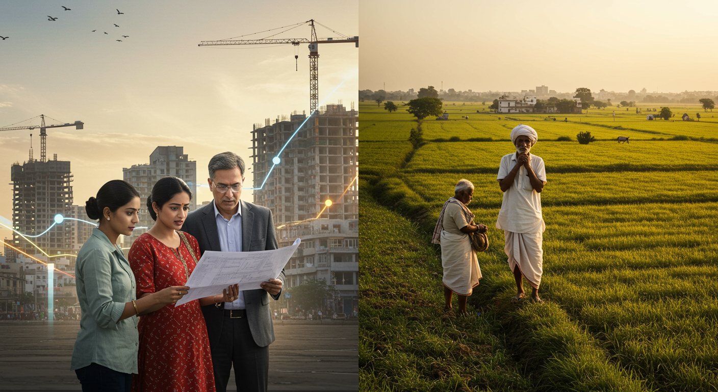 Buying Land Becomes Costlier in Uttar Pradesh: New Circle Rates Implemented, Prices Doubled, Up to 50% Hike Across the Board.