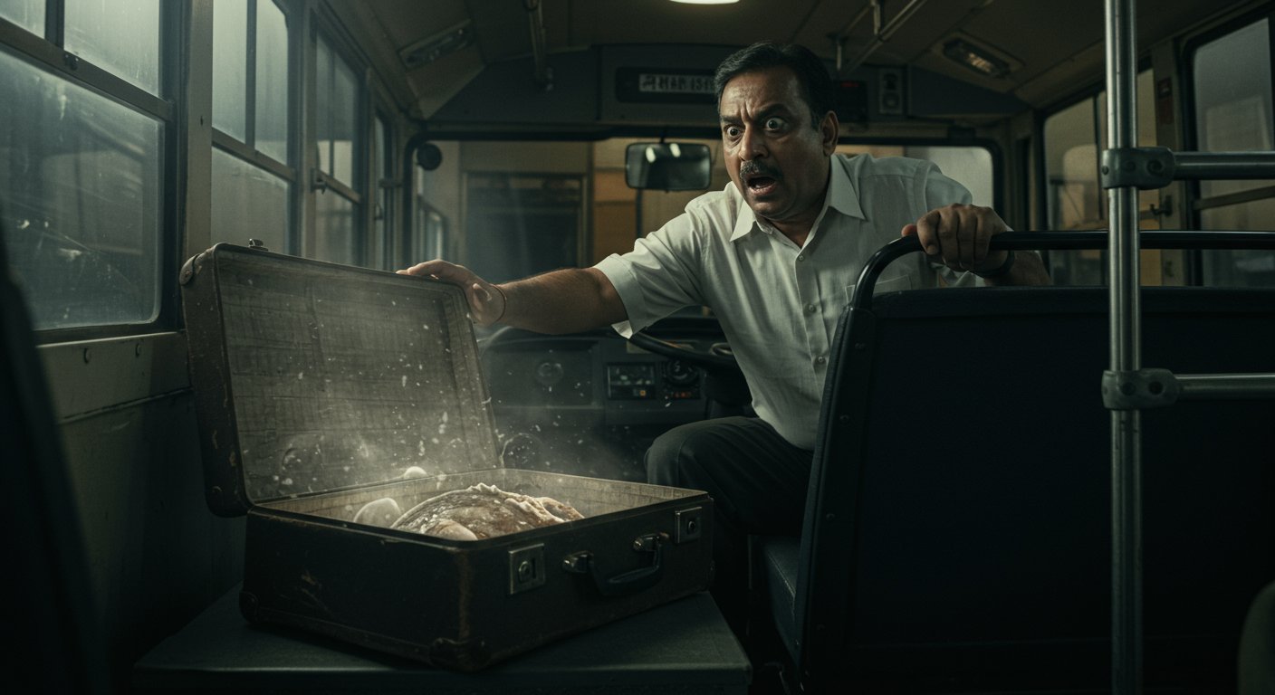 Mystery of the Suitcase on a Moving Bus: What Emerged From Inside Blew the Driver's Mind!