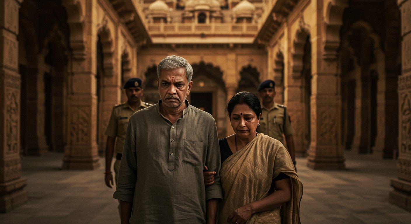 Prakhar Garg, who promised a ₹510 crore donation for the Banke Bihari Corridor, arrested with his wife: What is the whole matter?