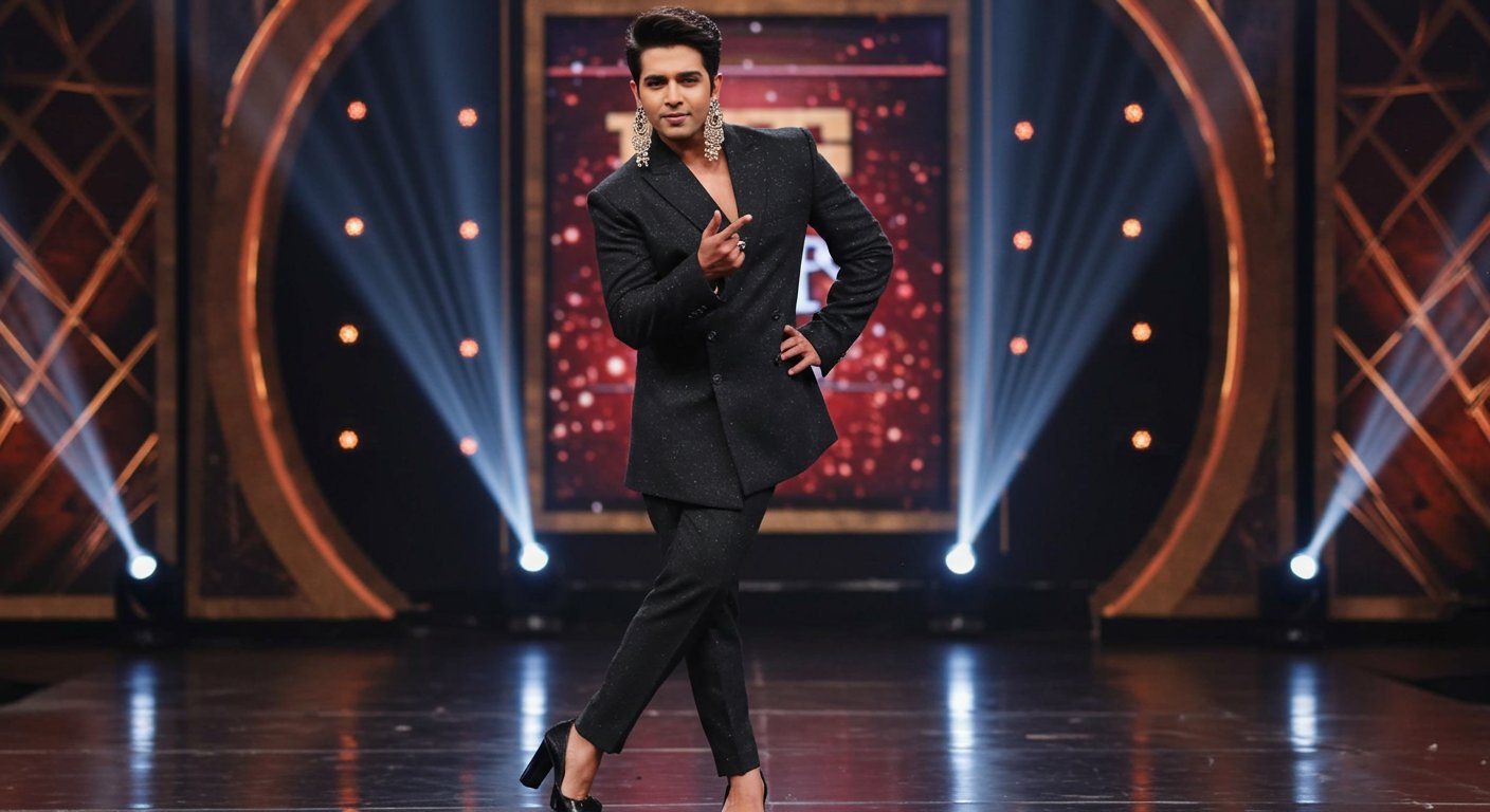 TV Actor Stunned in Heels and Earrings, Viral Video Outshining Heroines.