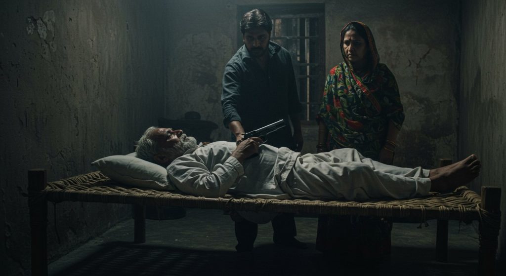 UP: Elderly father sleeping on cot shot by son, daughter-in-law; the details will make your soul tremble!