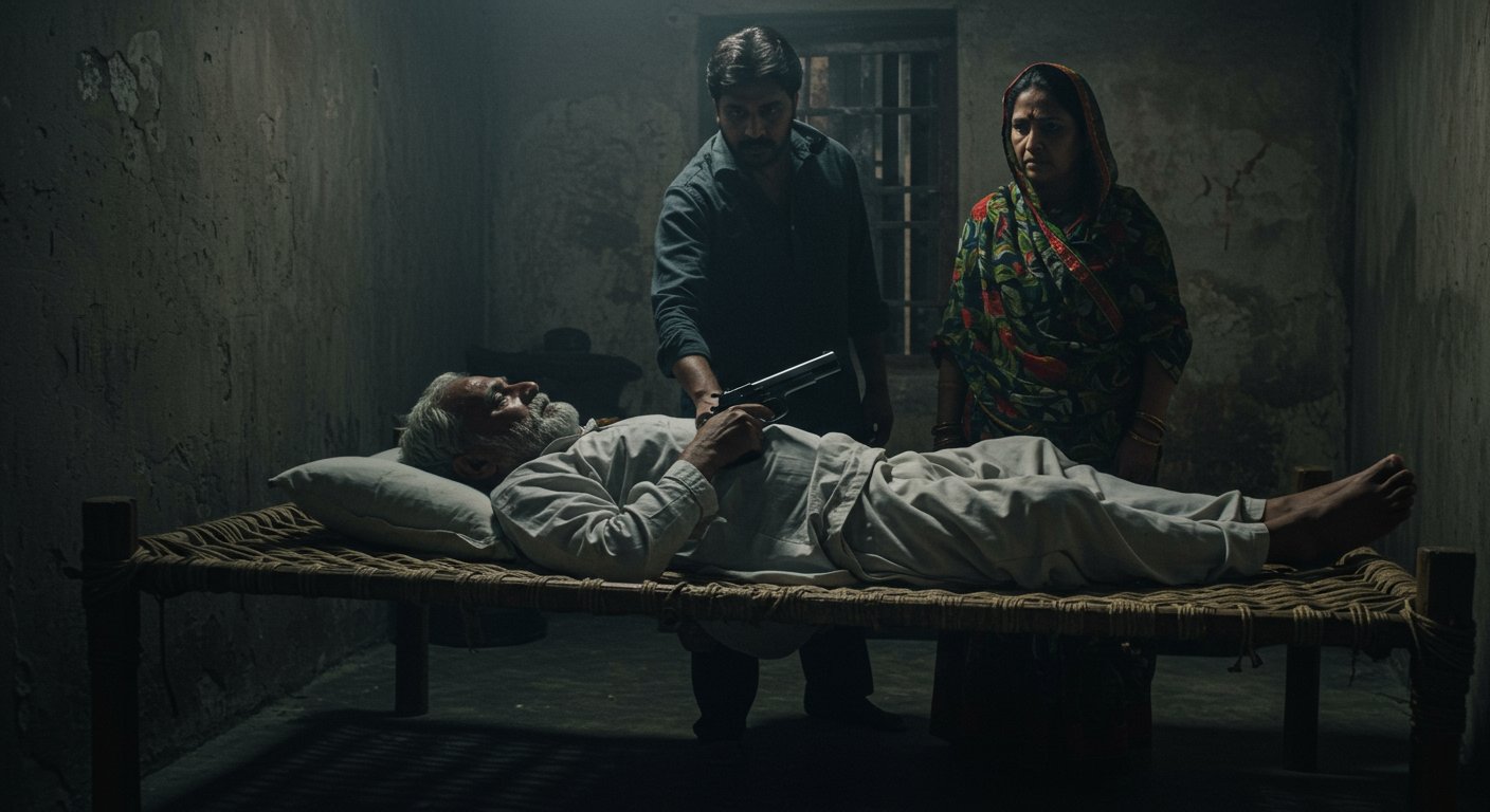 UP: Elderly father sleeping on cot shot by son, daughter-in-law; the details will make your soul tremble!