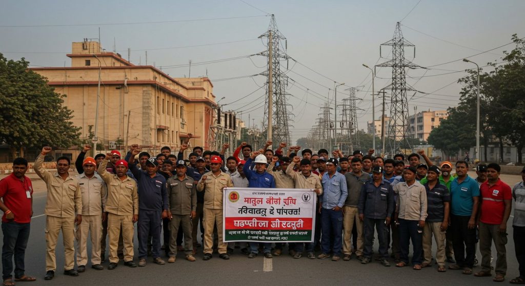 Fear of Power Crisis Deepens in UP: Employees Warn - Indefinite Strike Upon Arrival of Privatization Tender