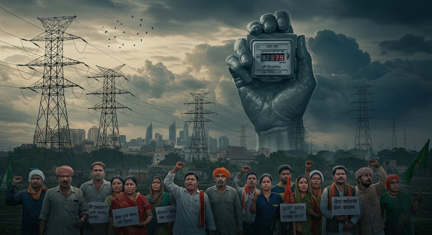 Power Play in UP: Privatization Threat Looms Over 42 Districts, Energy Department and Employees Confront Each Other in Commission Today