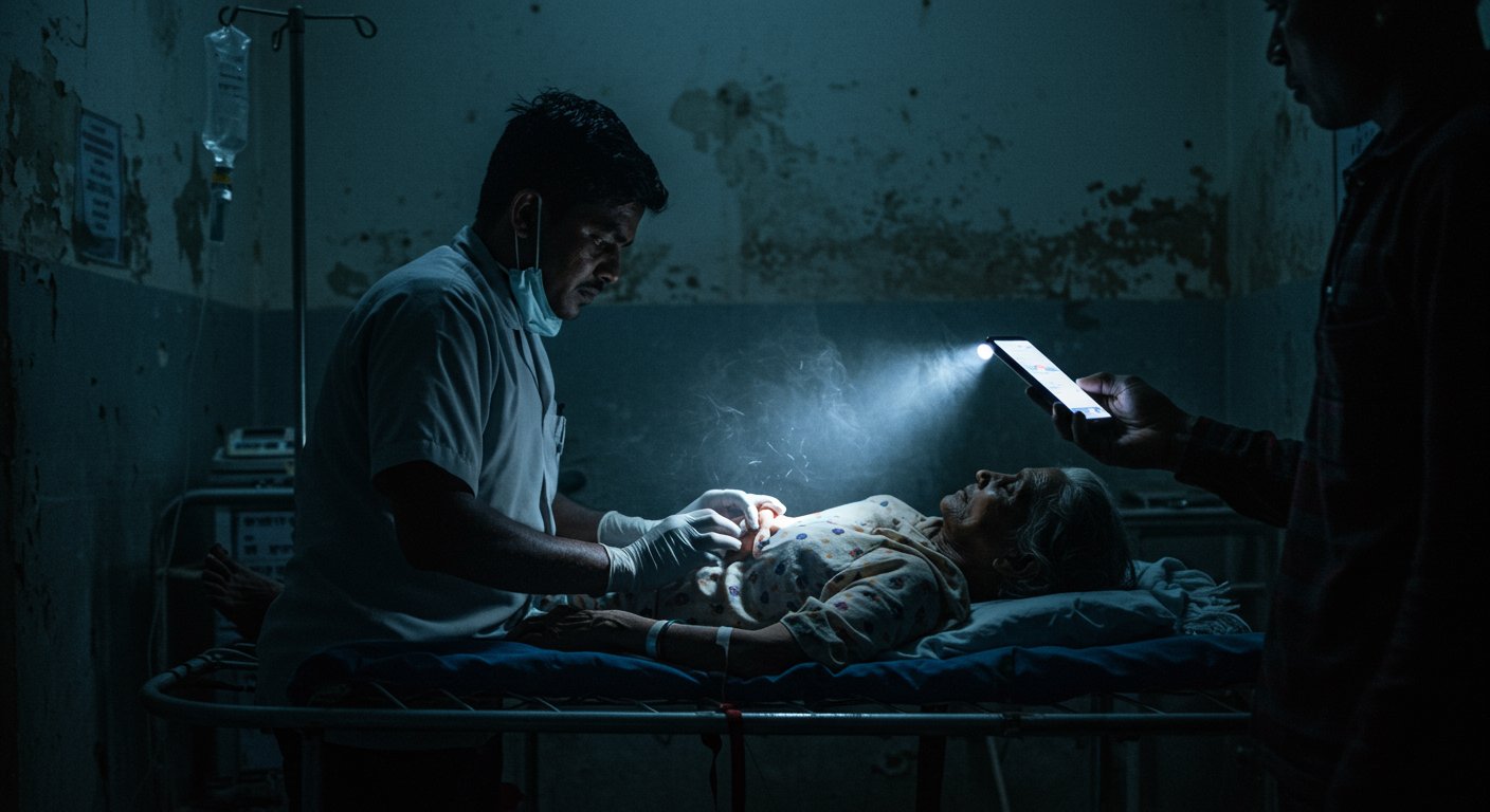 Treatment in Mobile Light: Blatant Mockery of Bihar's Health System, Viral Video Exposed the Reality