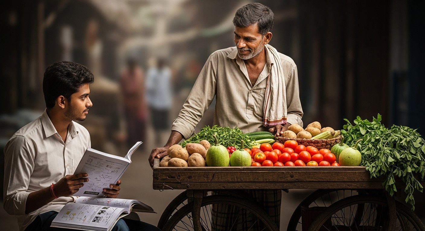 Poor Father Sells Vegetables for Son's Engineering Dream; Viral Video Changes His Fate