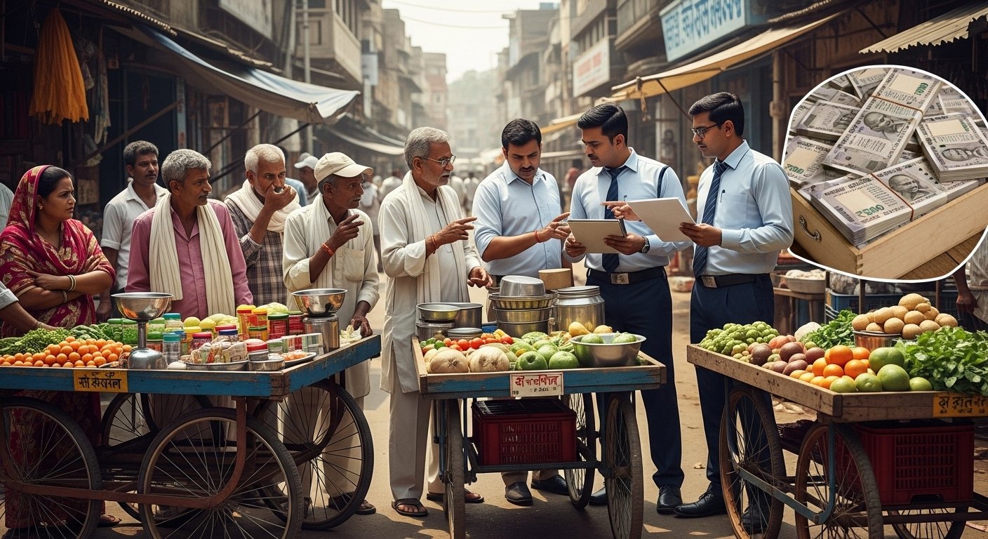 Etah: GST scam worth crores in the name of street vendors, major revelation in Central GST raid!