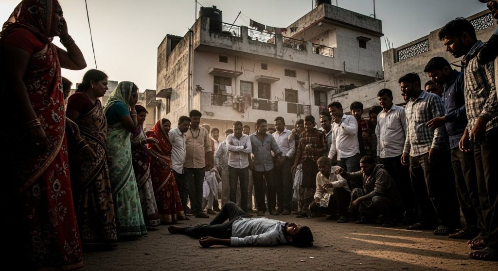 Sensational Crime in Etah: Youth Falls From Roof During Scuffle, Cousin Accused of Murder