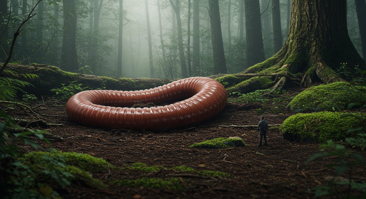 World astonished by 6.6-foot-long earthworm, know where this giant creature lives and why its sound is frightening!