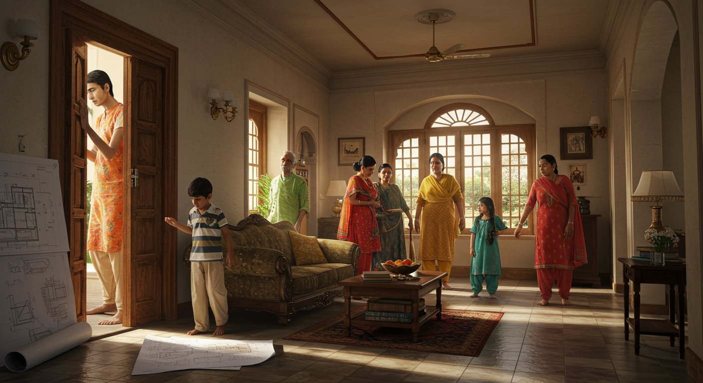 Family so tall that doors are too small; spending crores to change house!