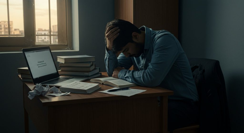 Shocking incident in UP: MBA student dies by suicide after failing exam, hangs self after writing 'Mom-Dad, forgive me'.