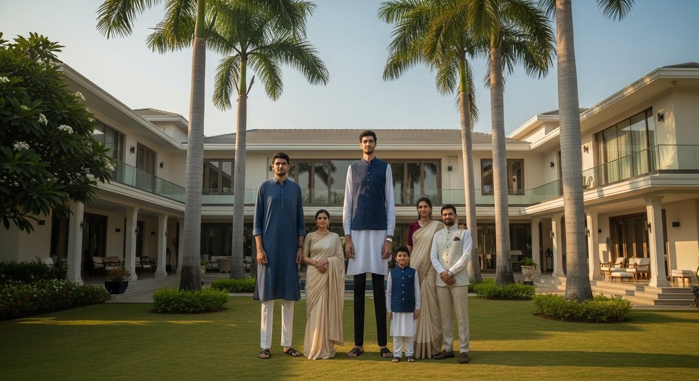 Crores in Earnings and Amazing Height: The Unique Story of a Family of 6-Footers