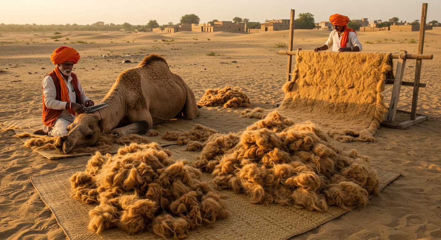 Camel hair changed farmers' fortunes, making them millionaires!