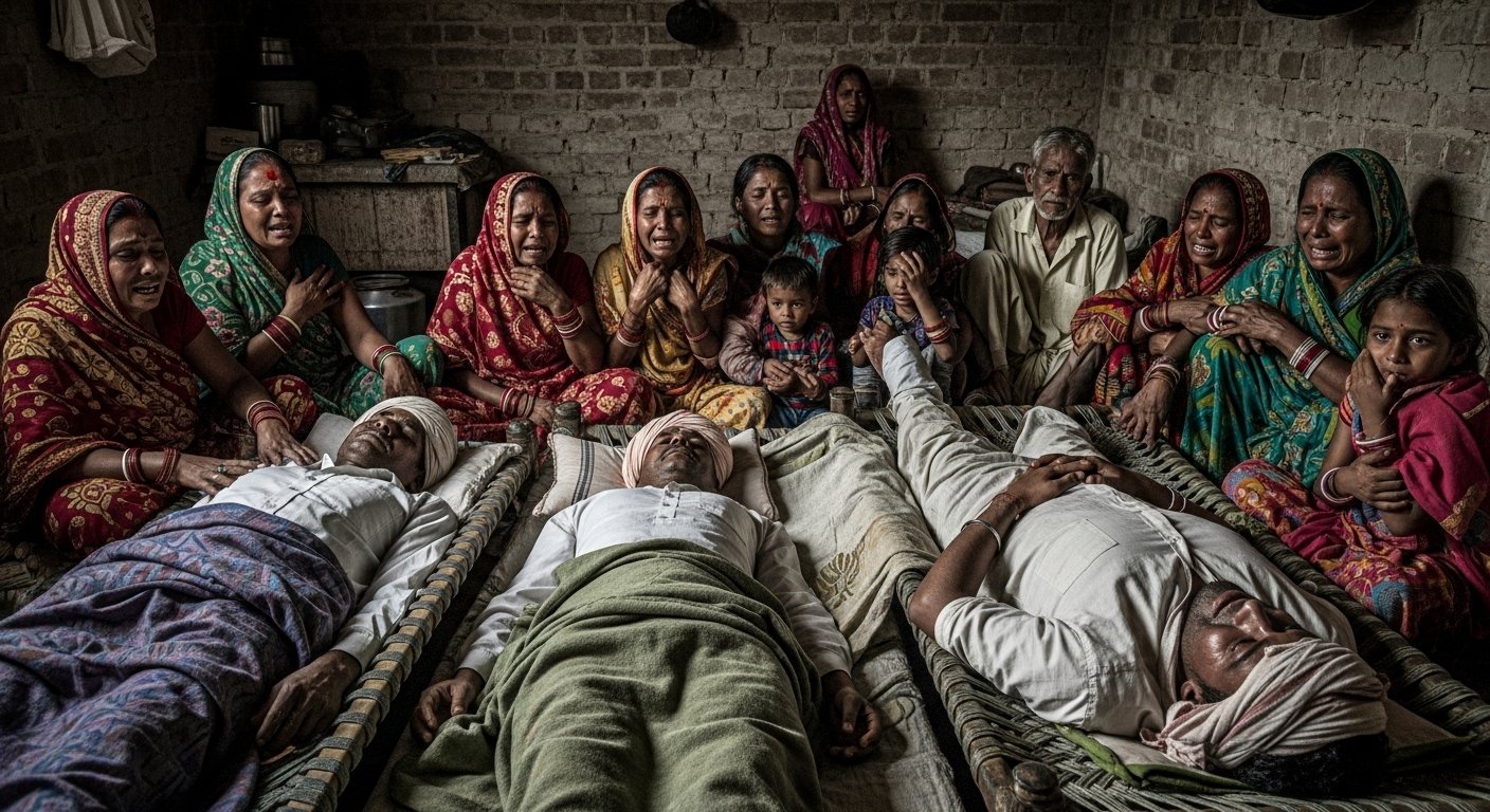 Toxic Liquor Havoc in Bareilly: Two Farmers Tragically Dead, One Critical; Families in Mourning