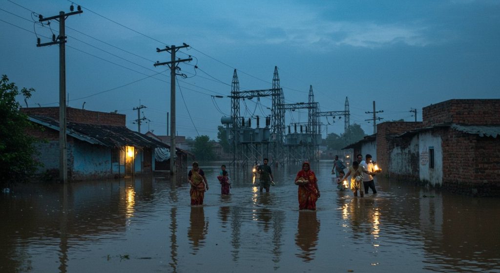Farrukhabad Flood Havoc: Power Outage in 355 Villages, Water Enters Rajepur Substation