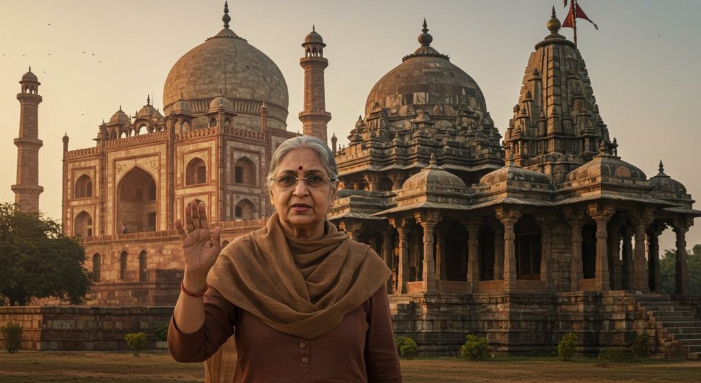 Political Heat Over Fatehpur Mausoleum-Temple Row: Mayawati Urges Government to Take 'Tough Steps'