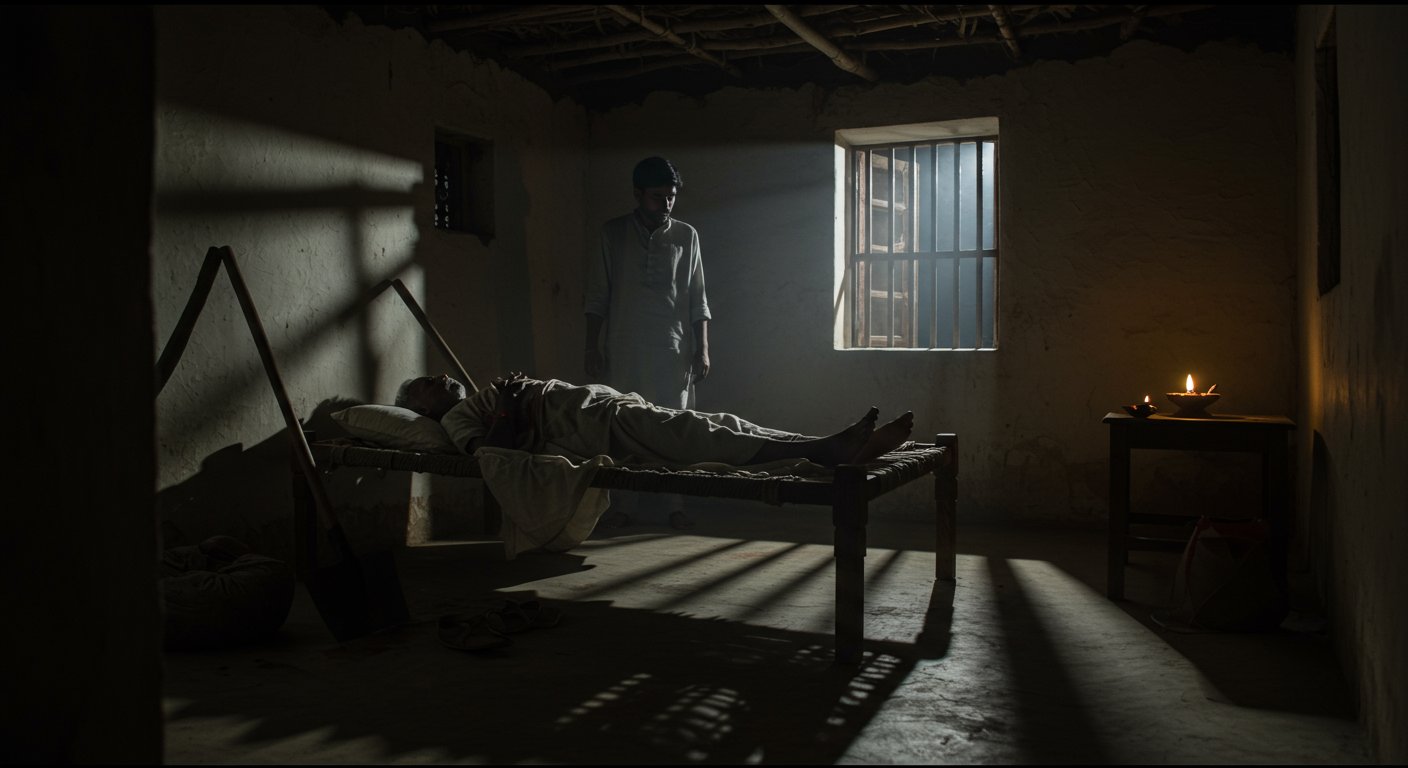 UP: Blood on family ties – Evil son hacks sleeping father to death with a spade.
