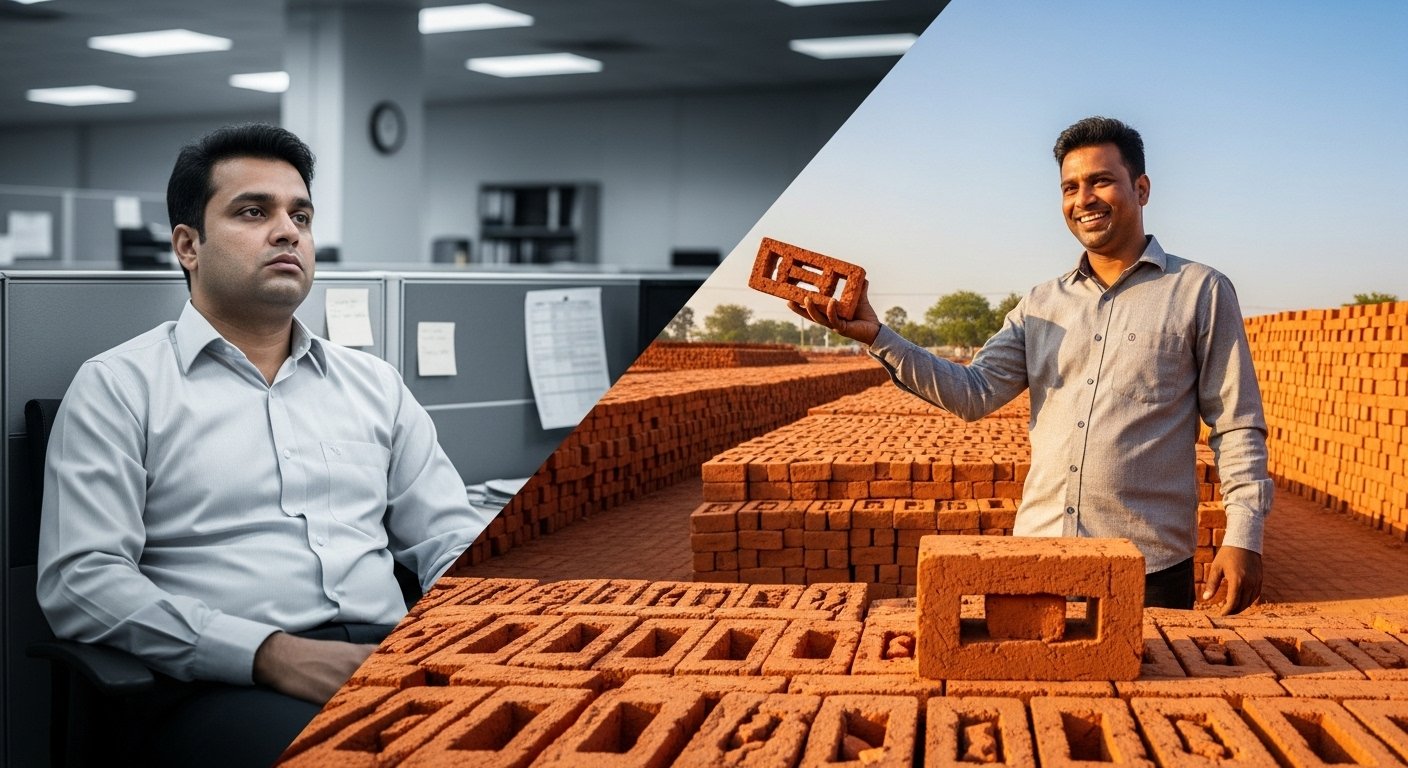 Not enjoying your job? Start a brick business, you'll earn huge profits.