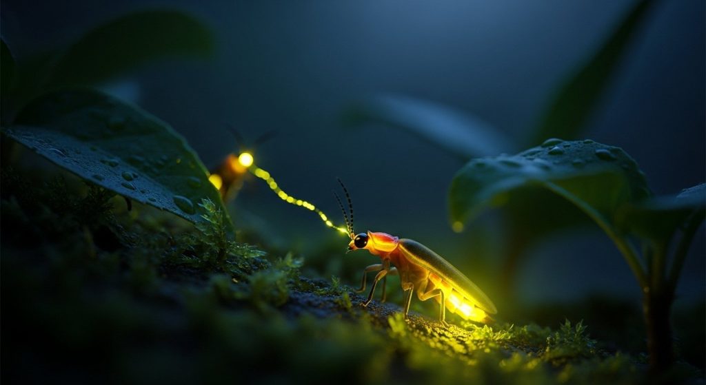 The Firefly's Unique Love: Female Fireflies Call Mates by Flashing Light; This Insect Is Extremely Clever