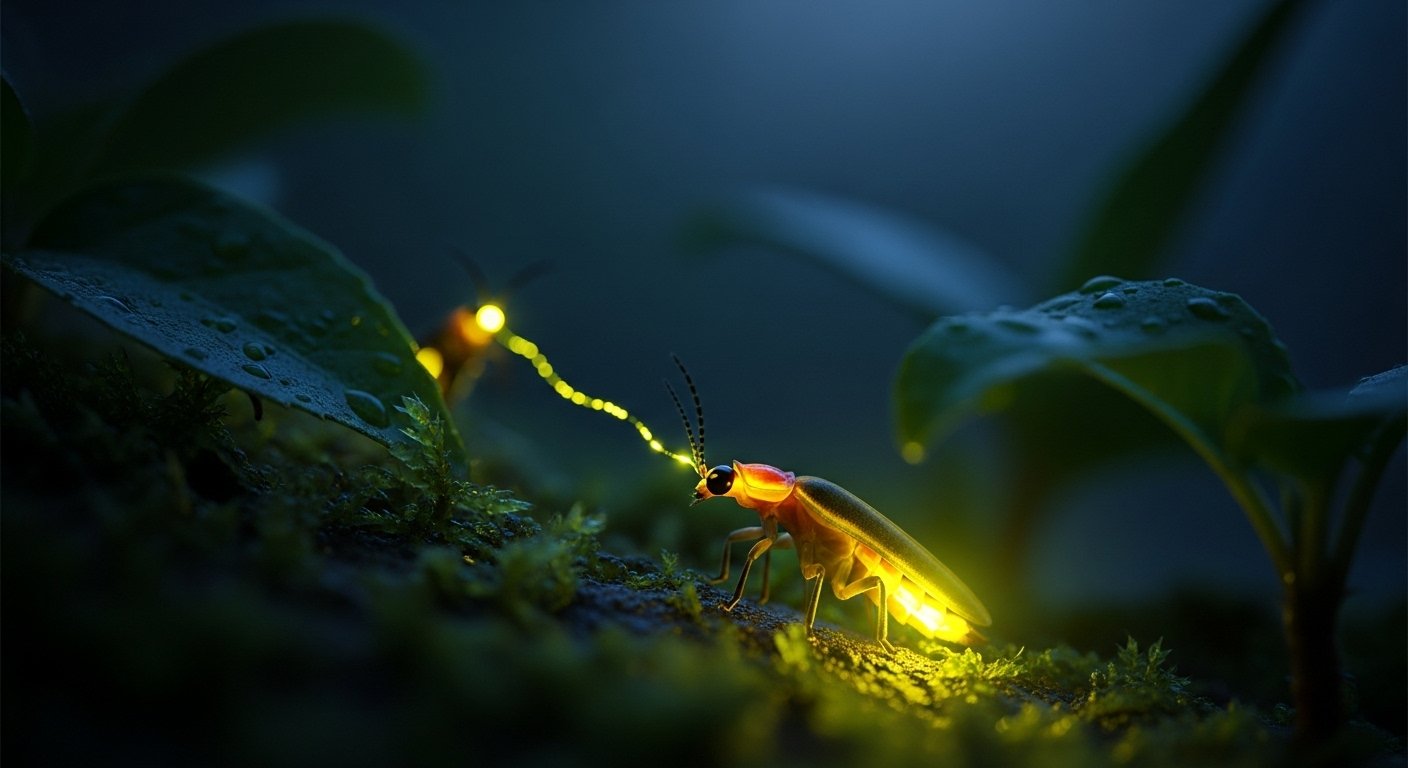 The Firefly's Unique Love: Female Fireflies Call Mates by Flashing Light; This Insect Is Extremely Clever