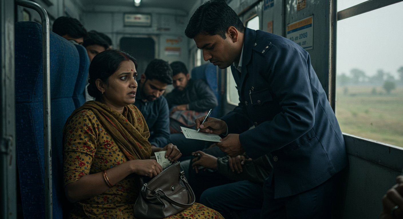 Uttar Pradesh: Female Passenger Molested in Moving Train, TTE Made Fake Penalty Ticket and Took ₹1400 From Her Purse; FIR Against Three