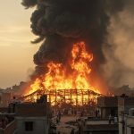 Devastating Fire At Moradabad Wood Factory: Smoke Visible Up To 2 KM, Over 50 Houses Evacuated, What Happened?