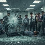 UP: Finance worker dies tragically after smashing hand on glass door; colleagues' hearts trembled.