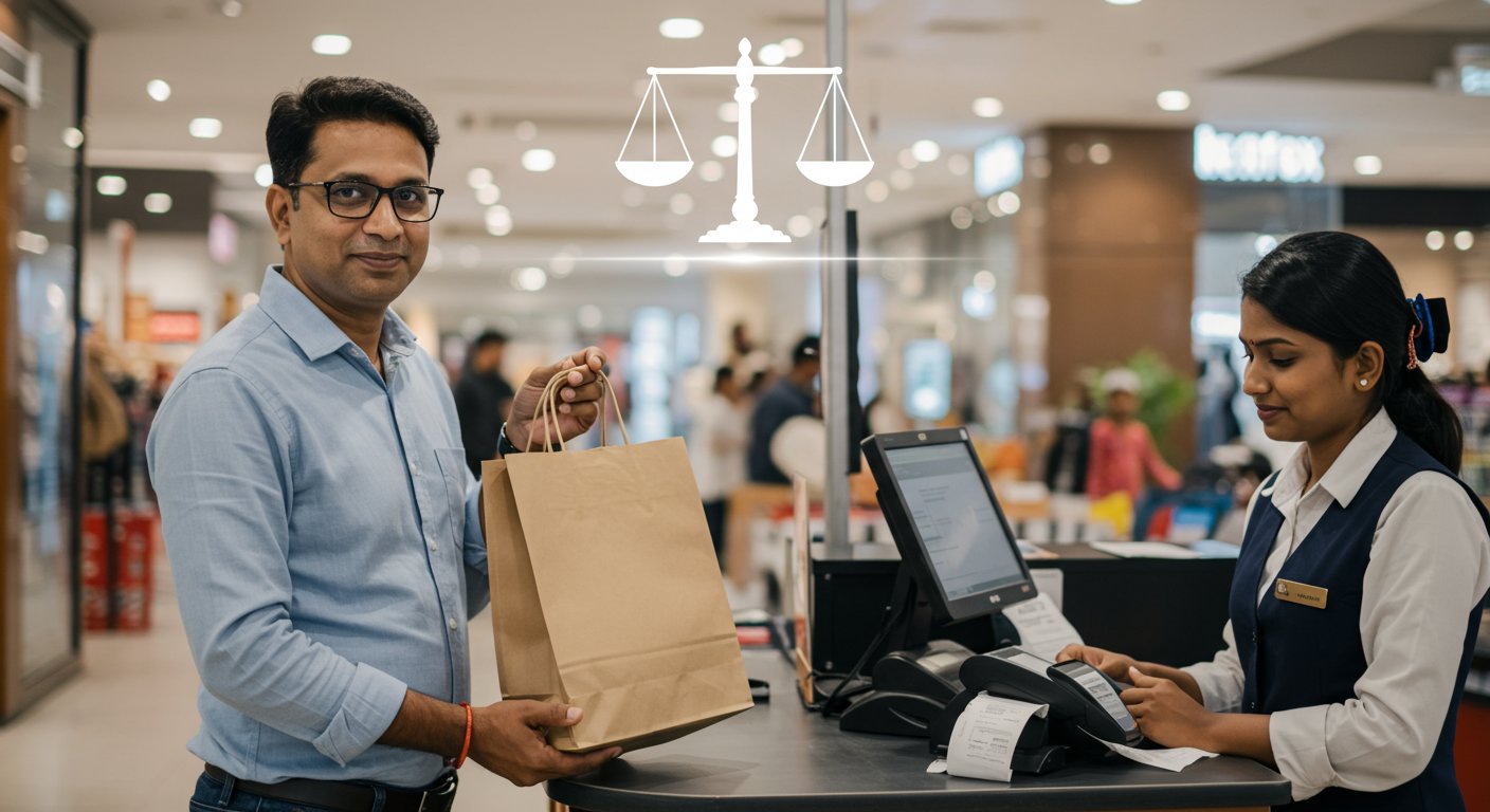 UP: Charging ₹7 for carry bag proves costly, mall fined ₹5,000 – Consumer Commission's major order