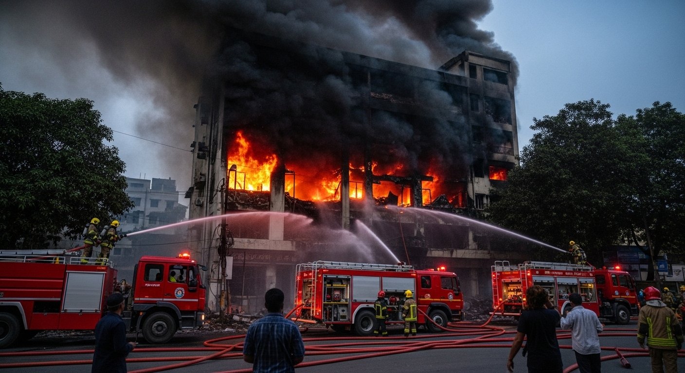 Bengaluru Fire Tragedy: 5 Rajasthanis Killed, Two Jalore Businessmen and a Family Burnt Alive