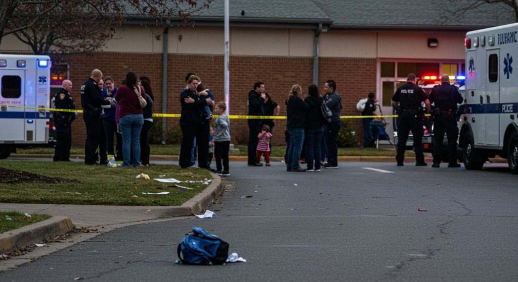 Mass Shooting at US School: 2 Children Killed, 17 Injured; Gunman Shoots Self, Trump Briefed