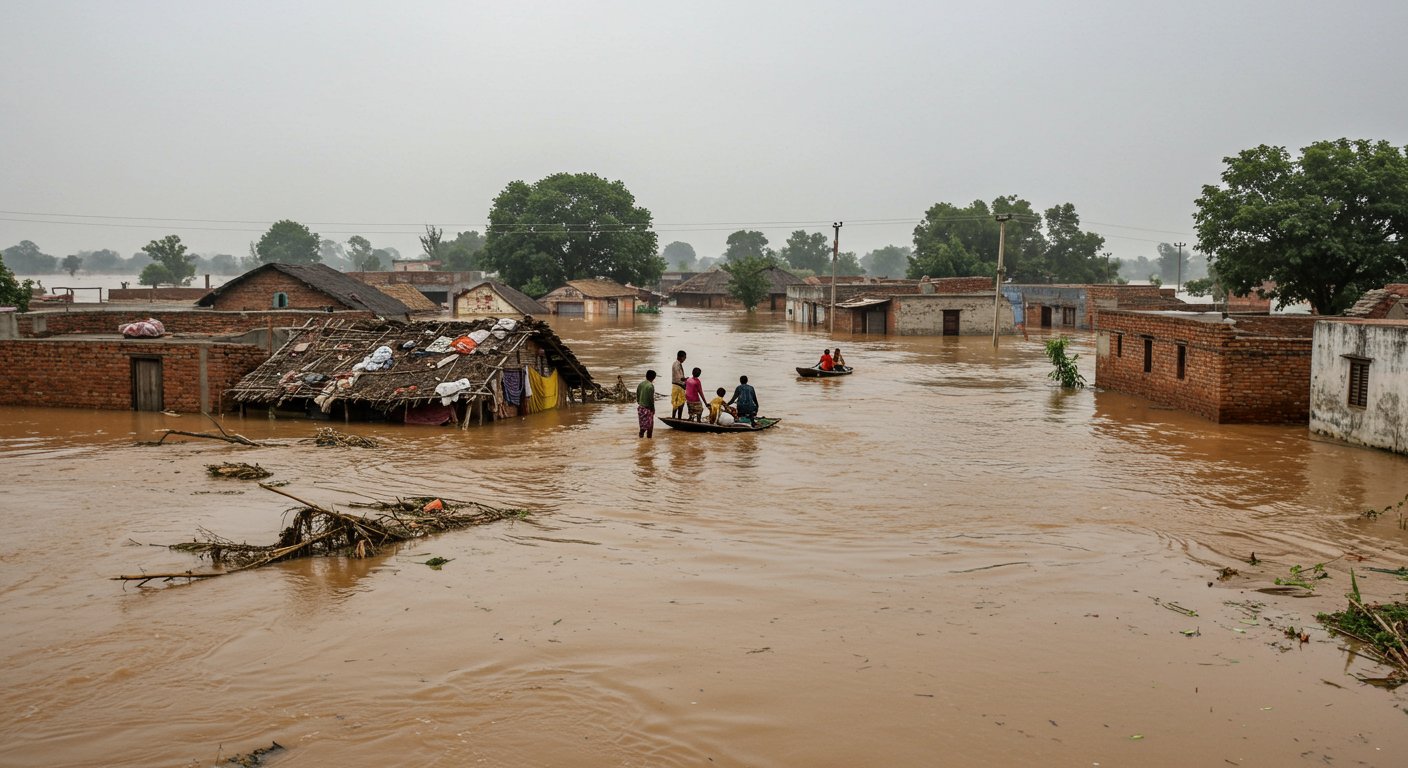 Flood Havoc in UP: Ganges in Mirzapur Crosses Danger Mark, 14 Dead; Sharda Also in Spate in Lakhimpur Kheri