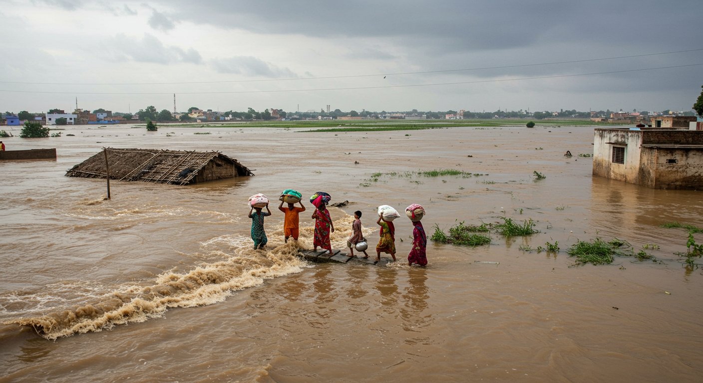 Yamuna Unleashes Fury in Mathura, UP: Six Villages Evacuated Amid Flood Threat, Boating Banned