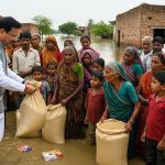 Yogi's Ministers at 'Ground Zero' in UP to Aid Flood Victims: Directly Distribute Grains and Essential Supplies