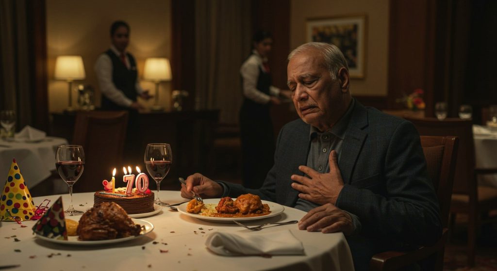 Man Dies After Eating Chicken at Hotel While Celebrating 70th Birthday Abroad: Joyful Trip Turns Into Mourning