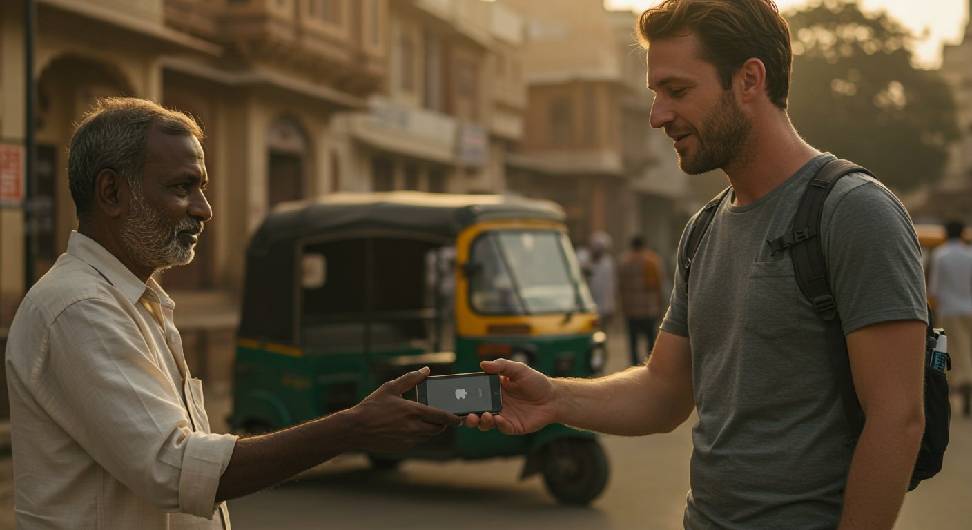 Foreigner Left iPhone by Roadside, Indian Returned It; Find Out What Happened Next!