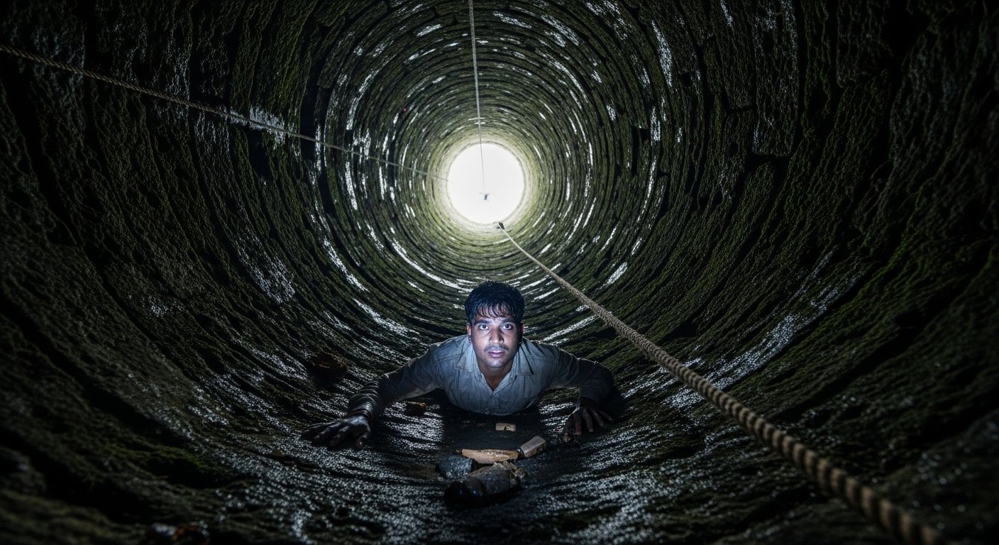 UP: Drunk Man Lost Way, Fell Into 60-Ft Deep Well; Here's How His Life Was Saved